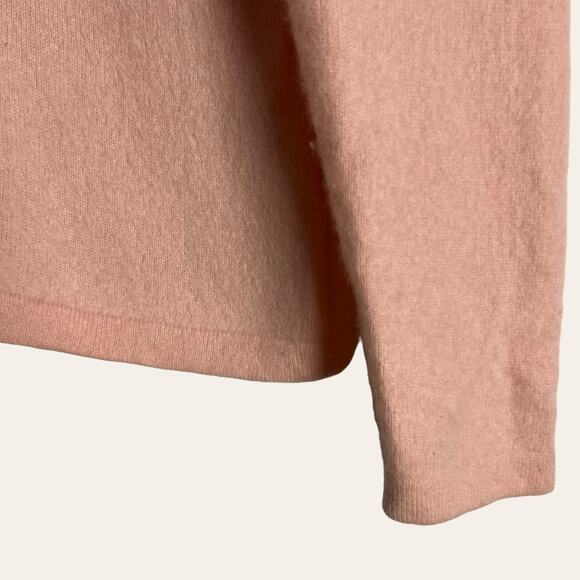 Vintage CF Cashmere Pink Long Sleeve Turtleneck Pullover Sweater Size S - Picture 5 of 7
